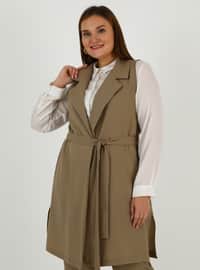 Mink - Double-Breasted - Unlined - Plus Size Suit