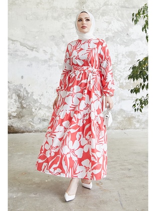 Coral - Modest Dress - Benguen