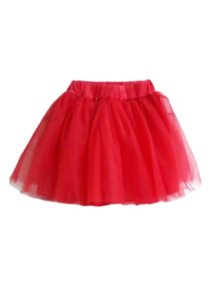 Red - Baby Skirt - Bebegen