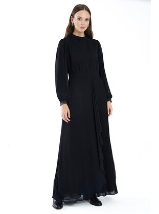 Black - Modest Dress - ZÜHRE