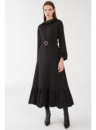 Black - Modest Dress - ZÜHRE