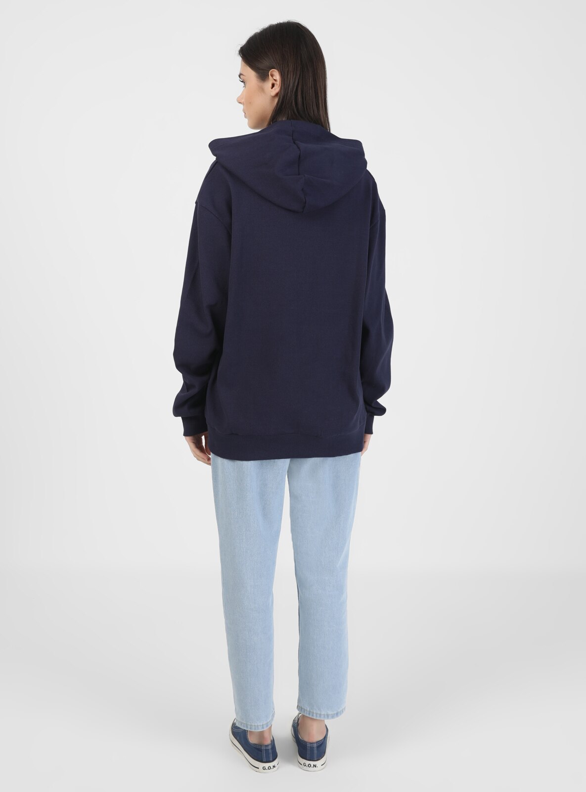 Navy Blue Sweat-shirt