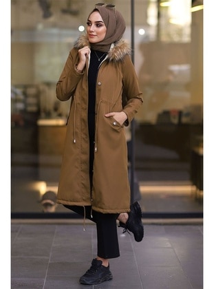 Brown - Puffer Jackets - In Style
