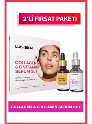 Luis Bien Vitamin C + Collagen Serum 2 Piece