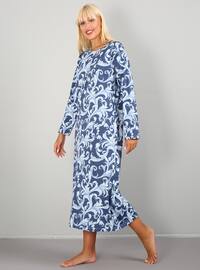 Mom Nightgown Navy Blue
