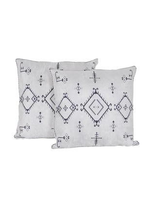 Gray - Throw Pillow Covers - Dowry World