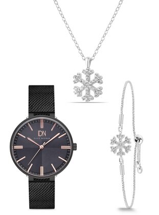 Duke Nickle Women's Watch And Snowflake Jewelry Set 3Xdbg10C2
