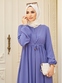 Lilac - Unlined - Modest Dress