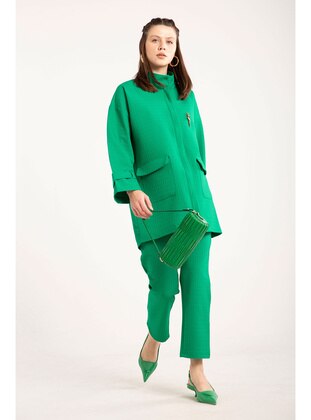 Green - Suit - Melike Tatar