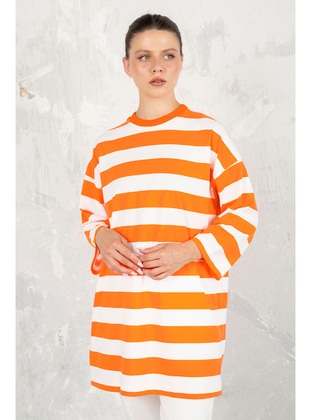 Orange - T-Shirt - Melike Tatar