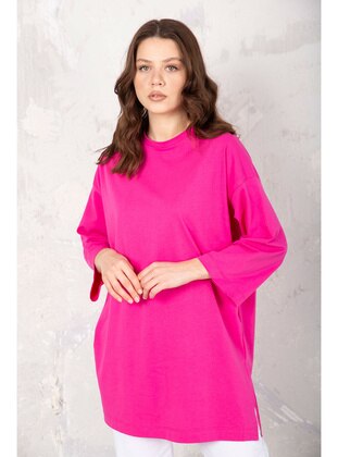 Pink - T-Shirt - Melike Tatar