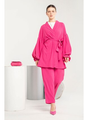 Pink - Suit - Melike Tatar