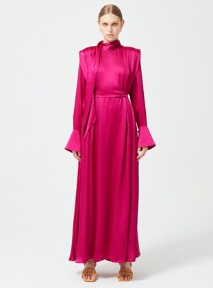 Fuchsia - Unlined - Modest Dress - Nuum Design