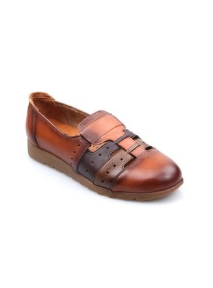 Brown - Casual Shoes - SCAVİA
