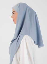  Baby Blue Instant Scarf