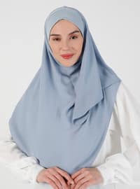  Baby Blue Instant Scarf