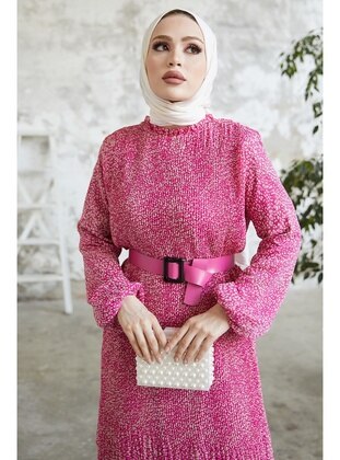 Pink - Modest Dress - InStyle