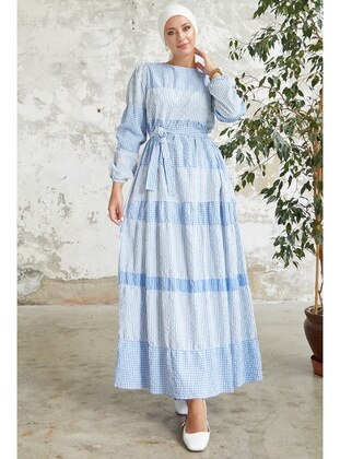 Baby Blue - Modest Dress - InStyle