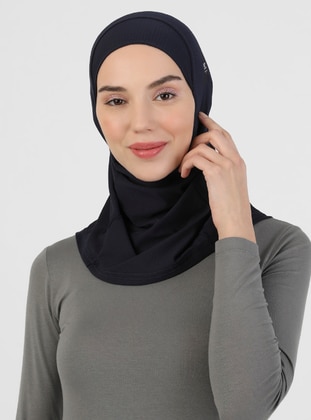 Hijab Spor Bone - Lacivert - Ecardin