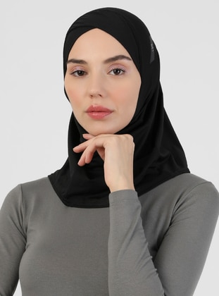 Pro X Hijab - Siyah - Ecardin
