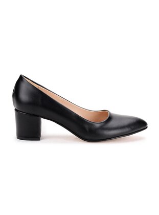  5 Cm Heel Women Shoes Black