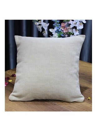 Beige - Throw Pillow Covers - Dowry World