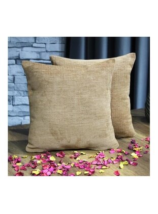 Caramel - Throw Pillow Covers - Dowry World