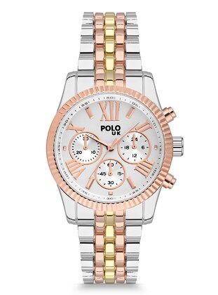Silver tone - Rose - Watches - POLO U.K