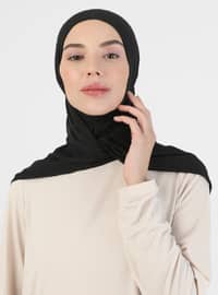 Scarfs Hijab Black