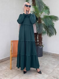ECESUN Emerald Modest Dress