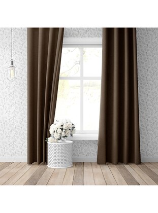 Brown - Curtains & Drapes - KARNAVAL HOME