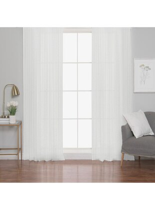 White - Curtains & Drapes - KARNAVAL HOME