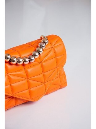 1000gr - Orange - Satchel - Shoulder Bags - ASKA SHOES
