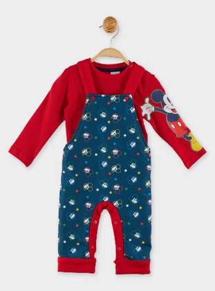 Navy Blue - Baby Salopettes - MINNIE MOUSE