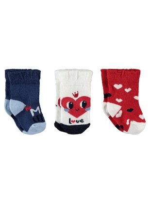 Red - Baby Socks - Civil
