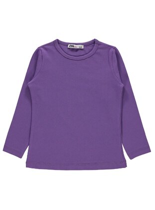 Purple - Girls` Sweatshirt - Civil