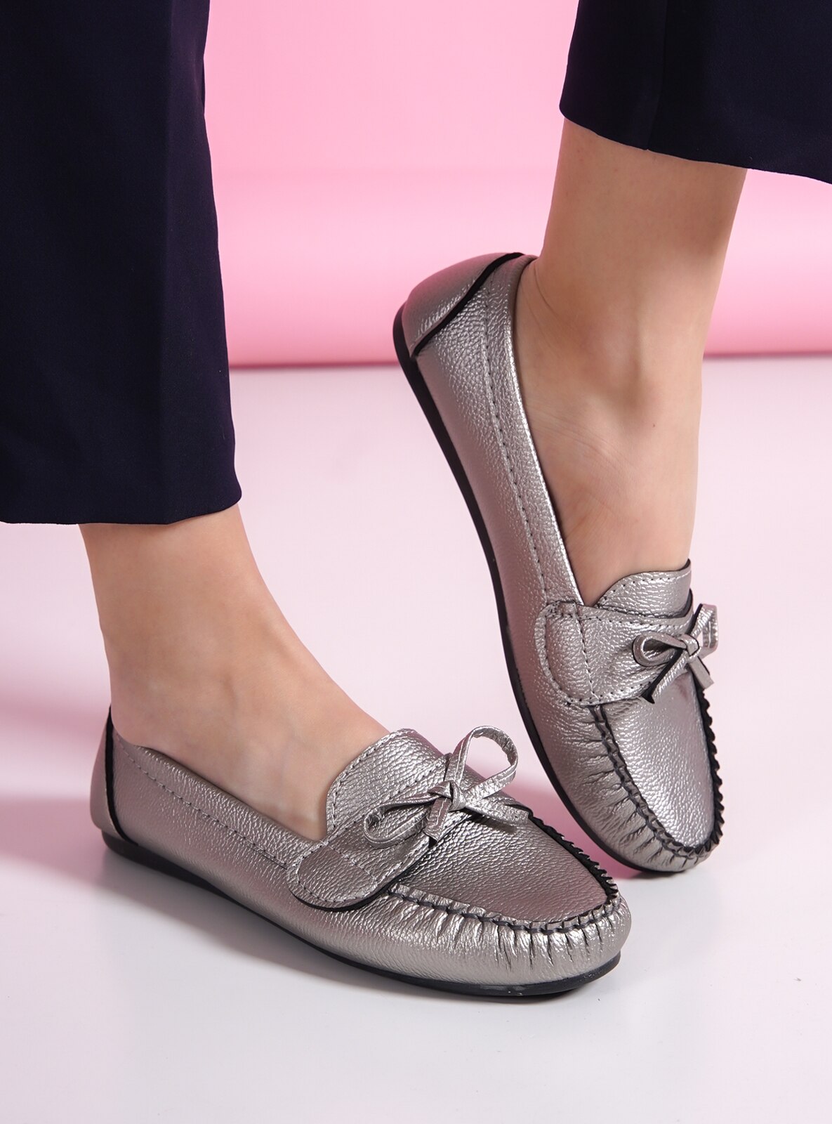 Casual - Silver Color - Casual Shoes