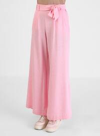 High Waist Comfortable Pants Pink