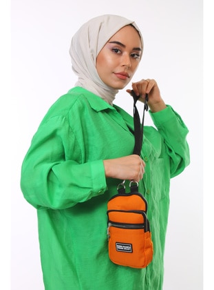 BijuHome Orange Shoulder Bags