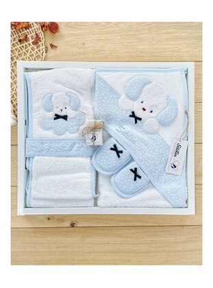 White - 1000gr - Child Towel & Bathrobe - Sitilin