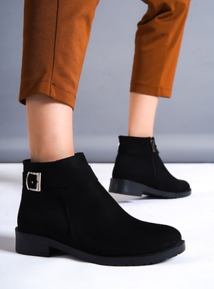  - Boot - Faux Leather - Boots - Ayakkabı Havuzu