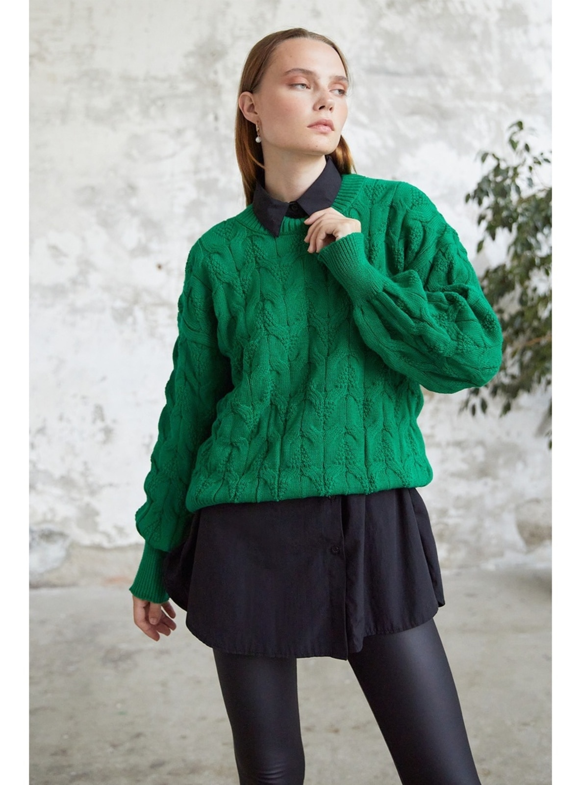 Green - Knit Sweaters