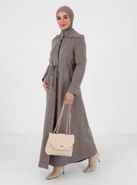 Mink - Fully Lined - Polo neck - Topcoat