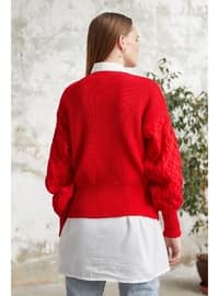 Red - Knit Sweaters