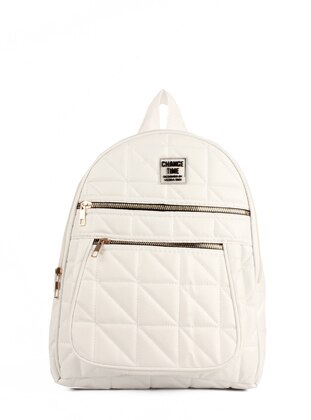 White - Backpack - Backpacks - Luwwe Bag’s