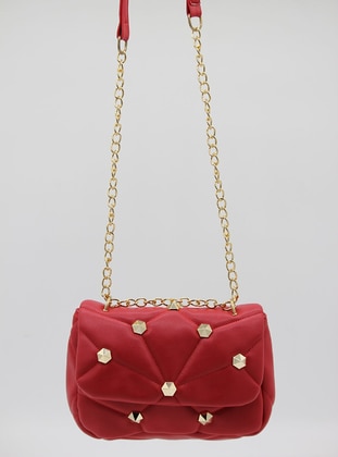 Red - Satchel - Shoulder Bags - Besmoda