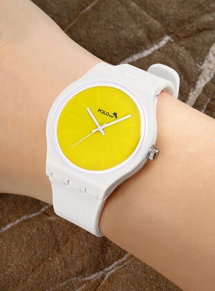 White - Yellow - Watches - Polo Air