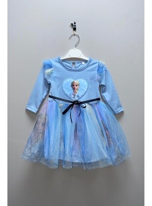 Blue - Baby Dress - MNK Baby