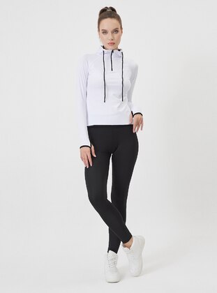 White - Tracksuit Tops - Runever
