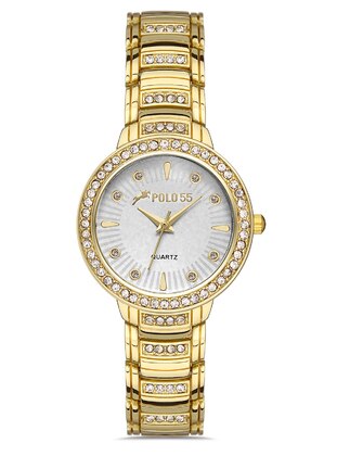 White - Gold - Watches - Polo55